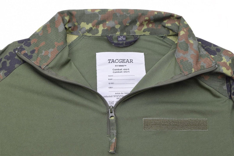 Tacgear Brand German Army Style Shirts Combat Troops Underwear Flecktarn Camo