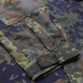 Tacgear Brand tysk militär stil fältjacka kommandot trupper flecktarn camo