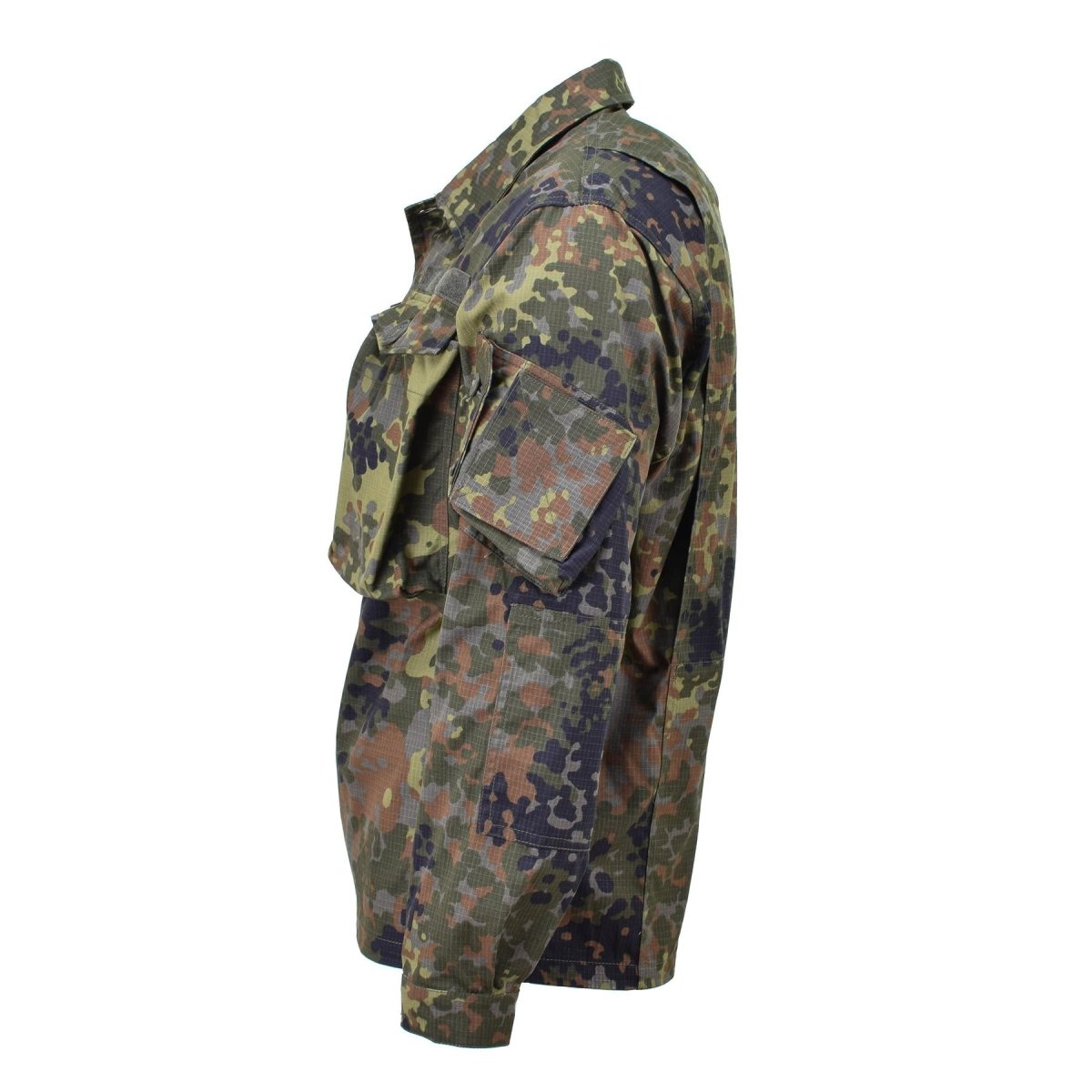 Tacgear Brand tysk militär stil fältjacka kommandot trupper flecktarn camo