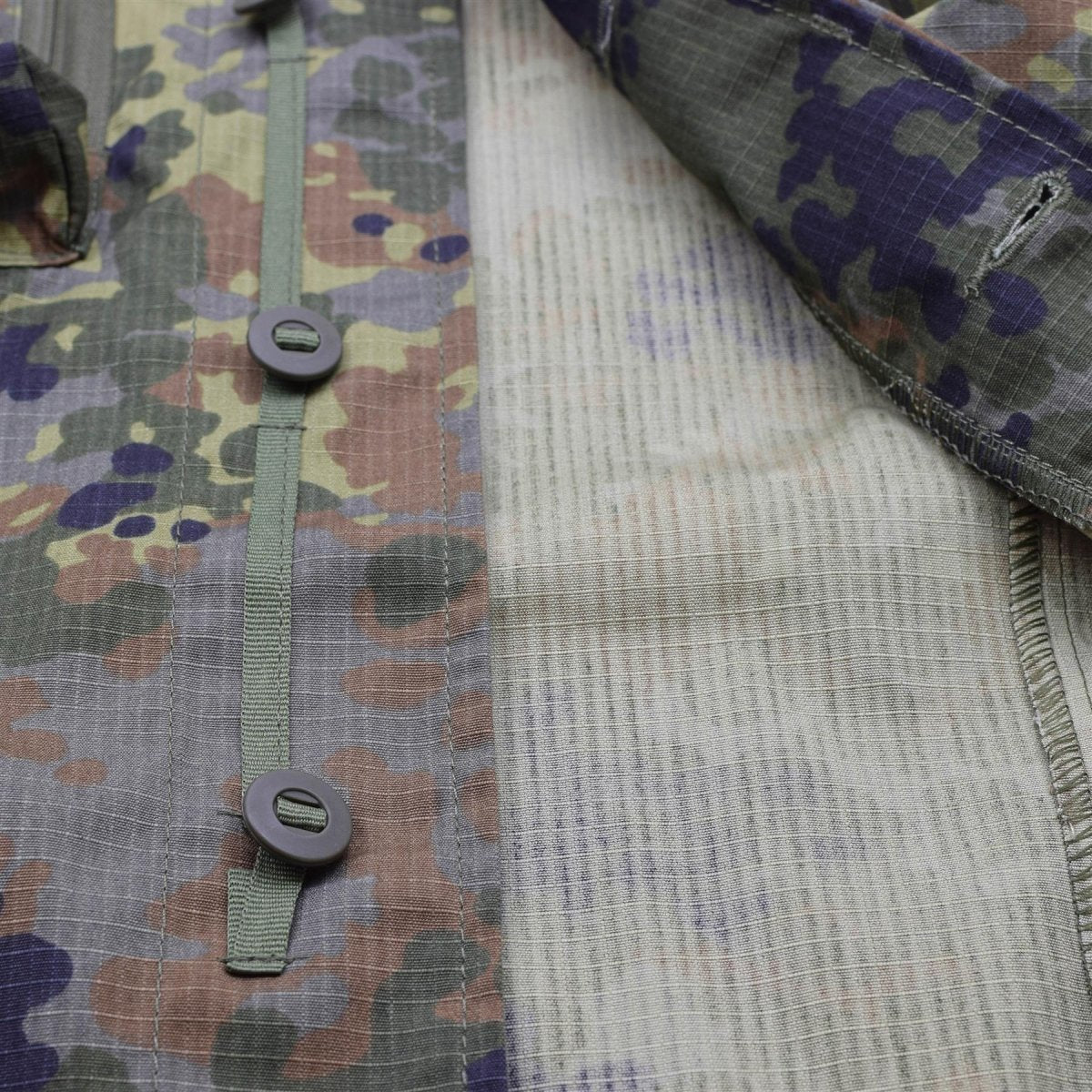Tacgear Brand tysk militär stil fältjacka kommandot trupper flecktarn camo