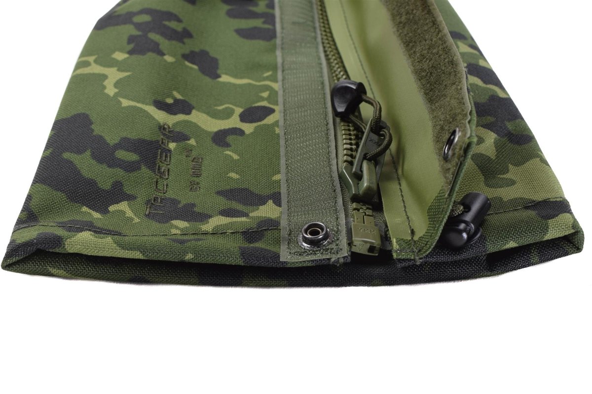 Tacgear Brand Leg Gaiters Danish M84 Camo Mönster Vattentäta metallkrokar Nya