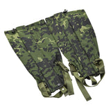 Tacgear Brand Leg Gaiters Danish M84 Camo Mönster Vattentäta metallkrokar Nya