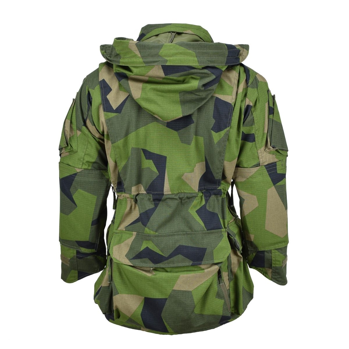 Tacgear Brand Military Style Ripstop Commando Smock Jacket Splinter Camo Fullzip