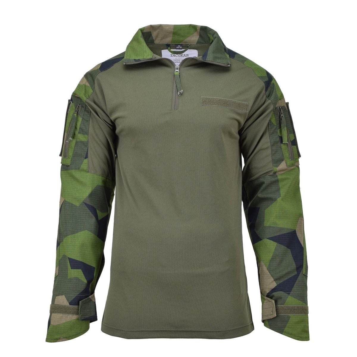 Tacgear Brand Swedish Military Style Combat Shirts Field Splinter Camo Underwear