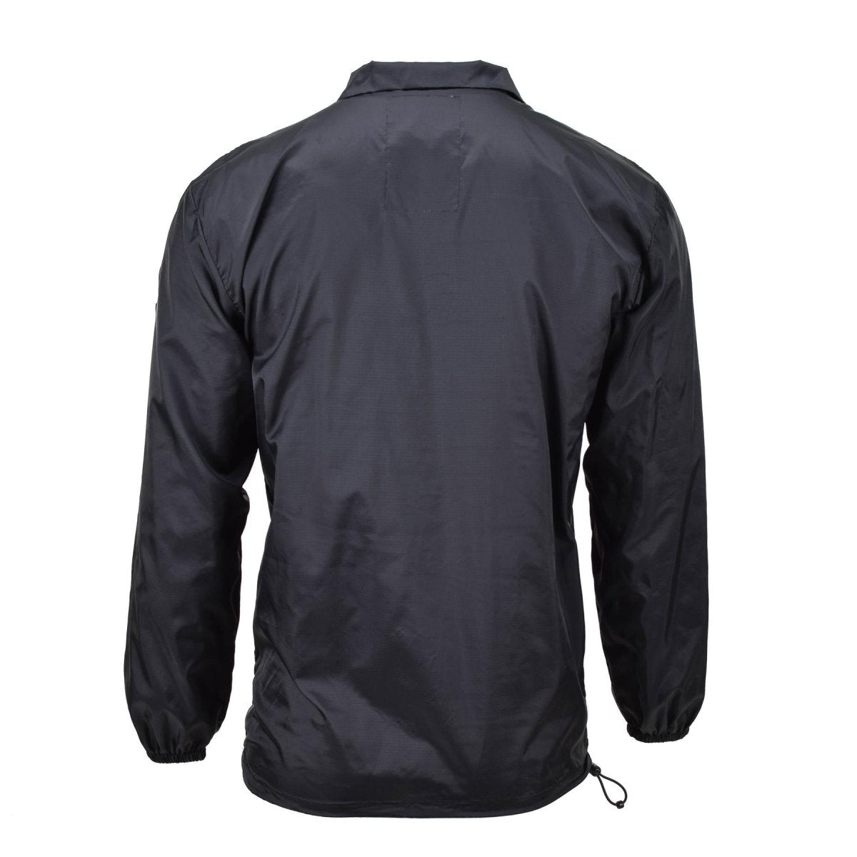 TACGEAR Märke vindtröja svart lätt camping vandring utomhus ripstop smock
