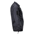 TACGEAR Märke vindtröja svart lätt camping vandring utomhus ripstop smock