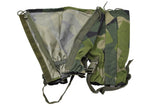 TACGEAR GAITERS Vattentäta svenska armé M90 Splinter Camo Metal Hooks En storlek