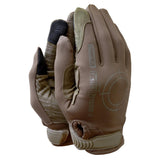 TAMREX Precise Tactical Gloves PU Läder Flexibel Spandex Touchscreen Olive