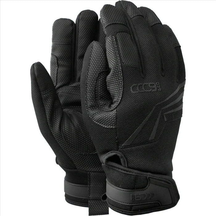 TAMREX PRO - 6000 Tactical Gloves Slitstarkt diamantgrepp kardborreknäppning Svart - GoMilitar