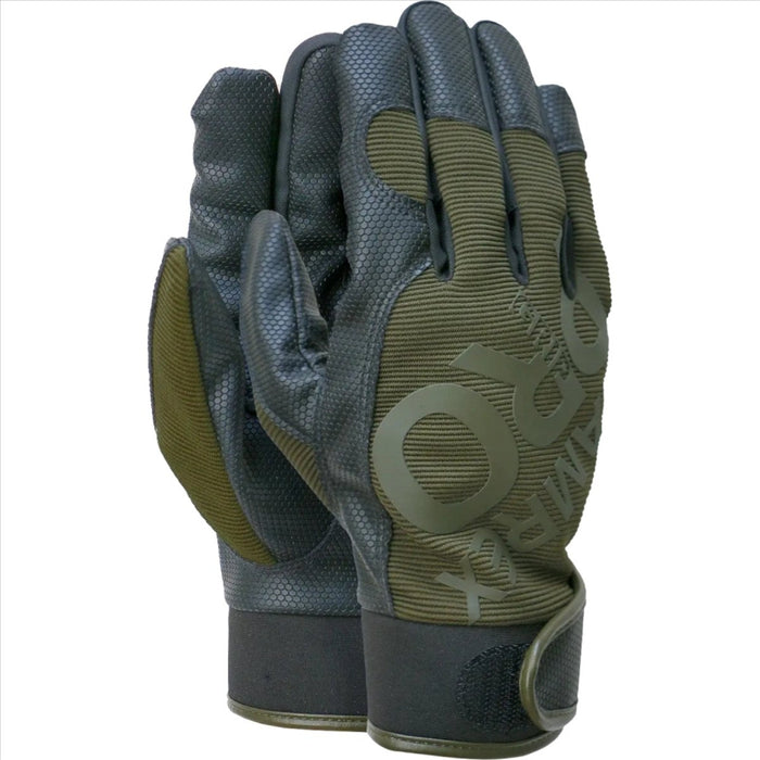 TAMREX PRO Grip Arbetshandskar Slitstark Pu Textile And Spandex Black - GoMilitar