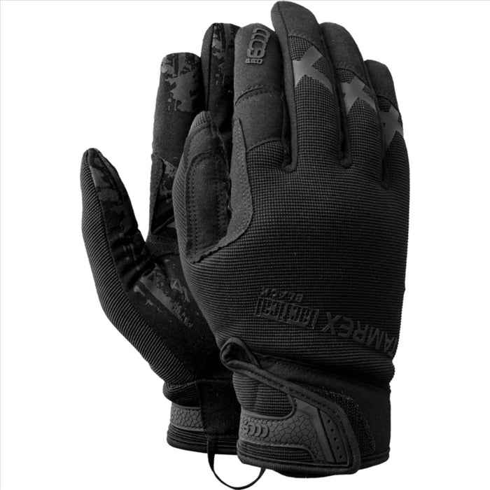 TAMREX Tactical Gloves Extremt hållbart syntetiskt läder Bra grepp Svart - GoMilitar