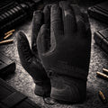 TAMREX Tactical Gloves Extremt hållbart syntetiskt läder Bra grepp Svart