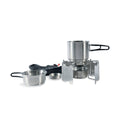 Tatonka Alkoholbrännare Set Set Outdoor Cooking Kit rostfritt stål Pot Stand