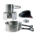 Tatonka Alkoholbrännare Set Set Outdoor Cooking Kit rostfritt stål Pot Stand