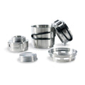 Tatonka Alkoholbrännare Set Set Outdoor Cooking Kit rostfritt stål Pot Stand