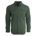 Texar Long-Sleeve Military Shirt Slim Fit Dålig plagg Klassiska armétröjor