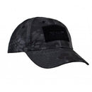 TEXAR tactical black camo baseball cap made from durable ripstop fabric with curved brim and adjustable strap for outdoor use