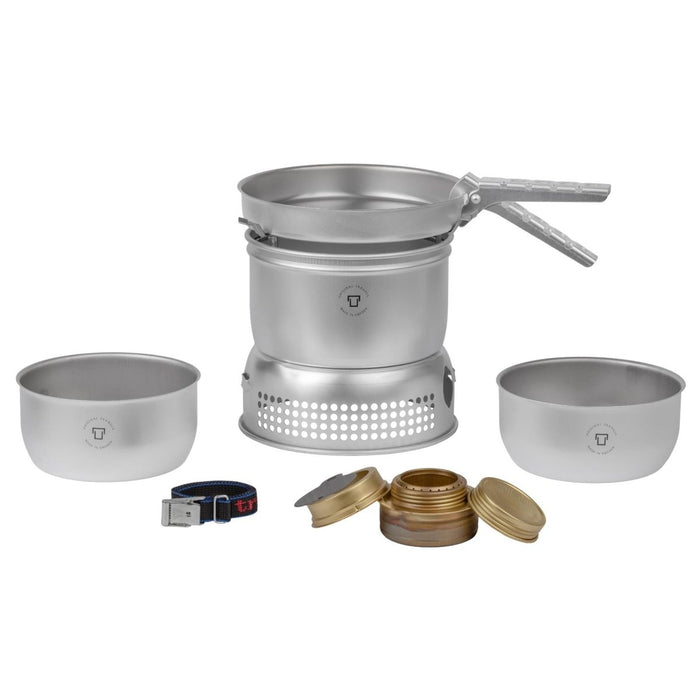 Trangia bränsle bensin brännare kit kompakt ultralätt aluminium spis set portabel - GoMilitar