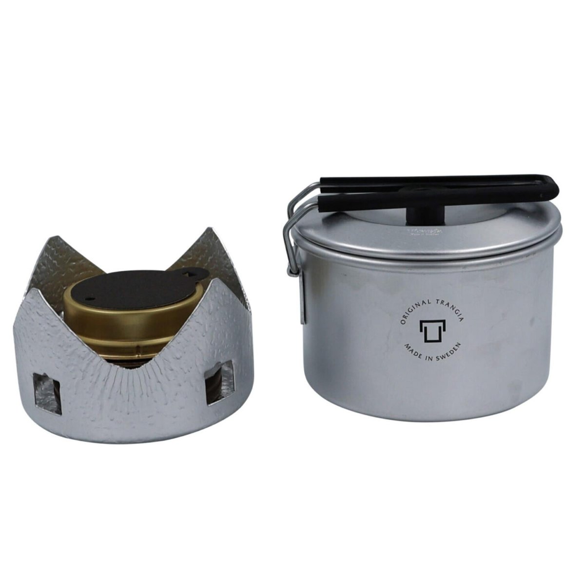 Trangia Kitchen Spise Set Cookware Lätt rostfritt stål Kompakt vandring