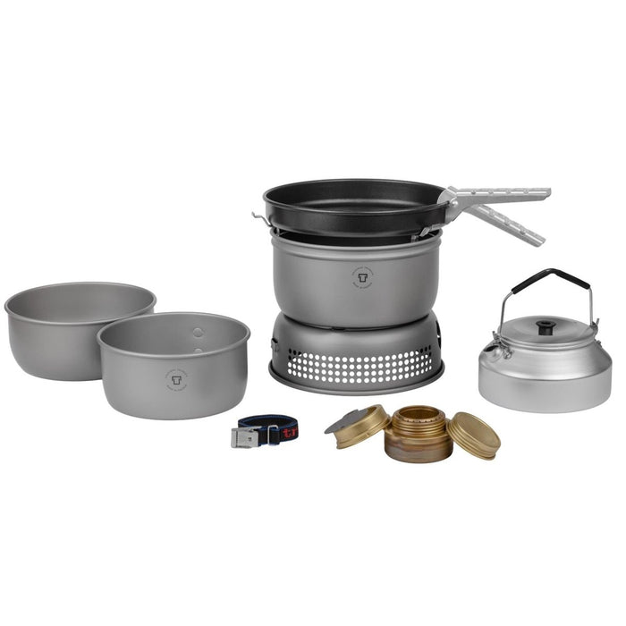 Trangia utomhus camping spis set hårdanodiserad aluminium lätt bränslebrännare - GoMilitar