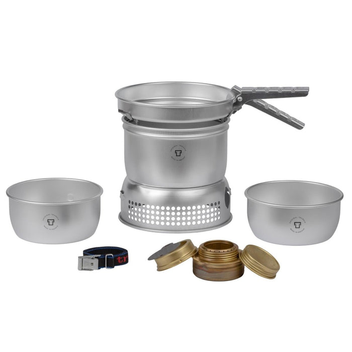 Trangia utomhus kompakt bärbar ultralätt aluminium nylon rem camping matlagning - GoMilitar