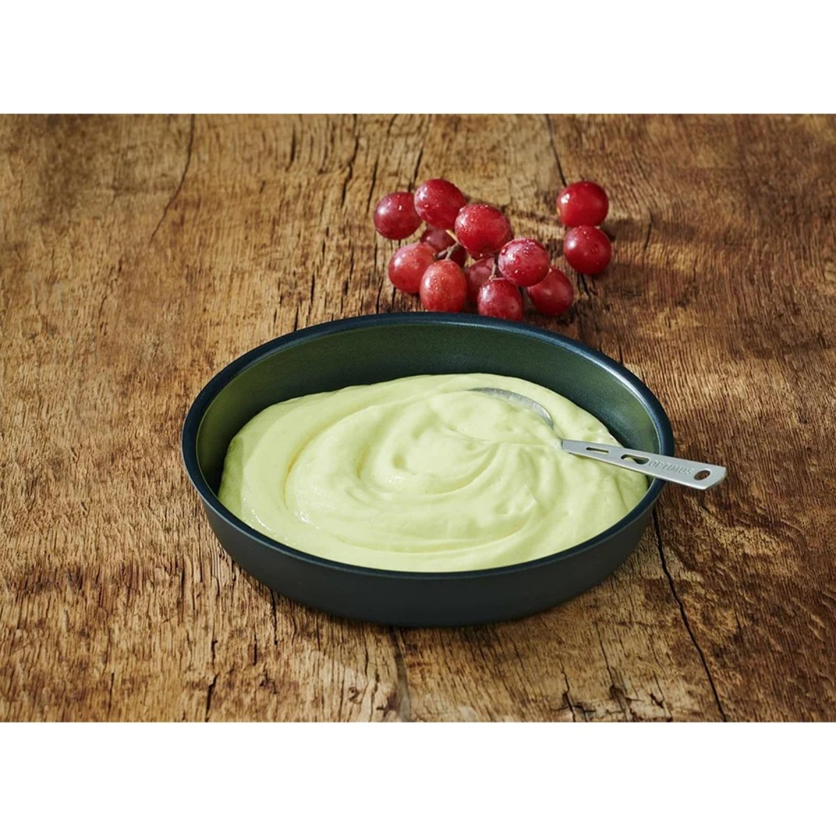 Trek'n äter dessertmåltid citronkräm dehydratiserad överlevnad mre utomhusmat
