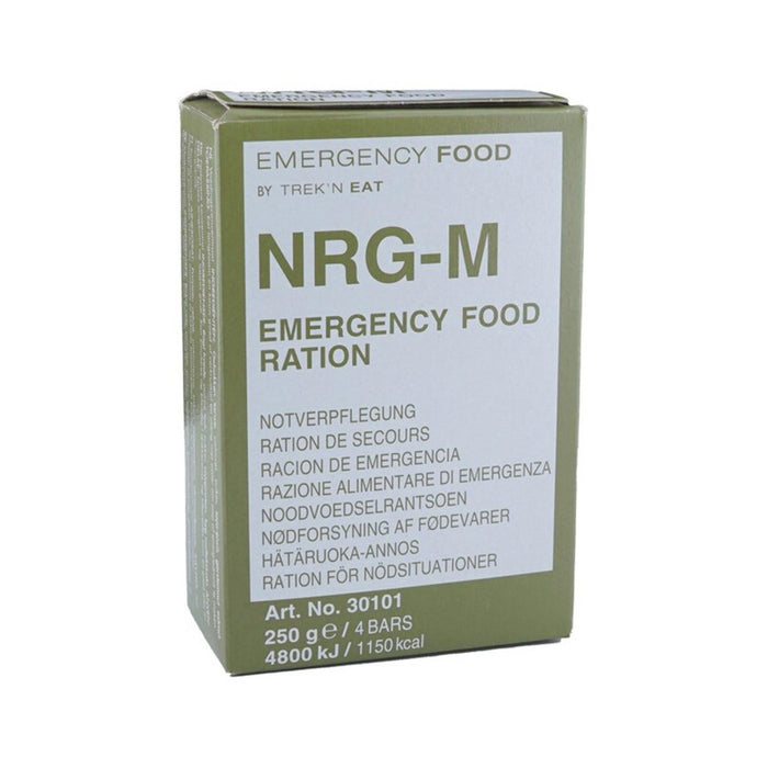 Trek'N Eat NRG-M Army Emergency Survival Matpaket redo att ätas 275g - GoMilitar