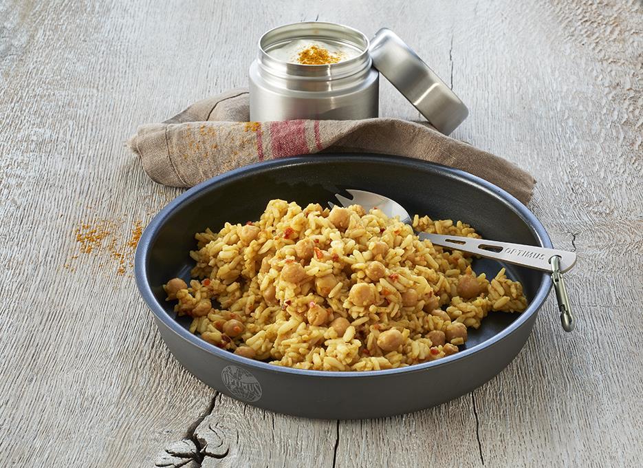 Trek'N'Eat Vegansk måltid Chana Masala Frystorkad utomhusmat Vandring 180g