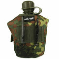 U.S. Army Style Canteen M1 Vattenflaska med Cover Cup & Alice Clips US Military