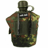 U.S. Army Style Canteen M1 Vattenflaska med Cover Cup & Alice Clips US Military