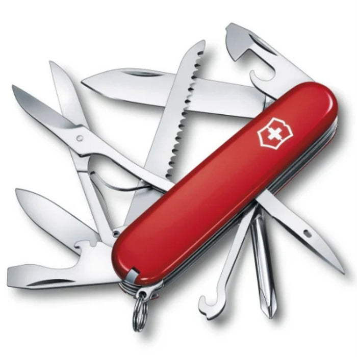 Victorinox Fieldmaster Swiss Army Knife 91mm Multi Tool 15 Functions Red - GoMilitar
