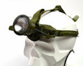 Vintage Swedish Sweden Military Army Head Lamp Head Torch ficklampa