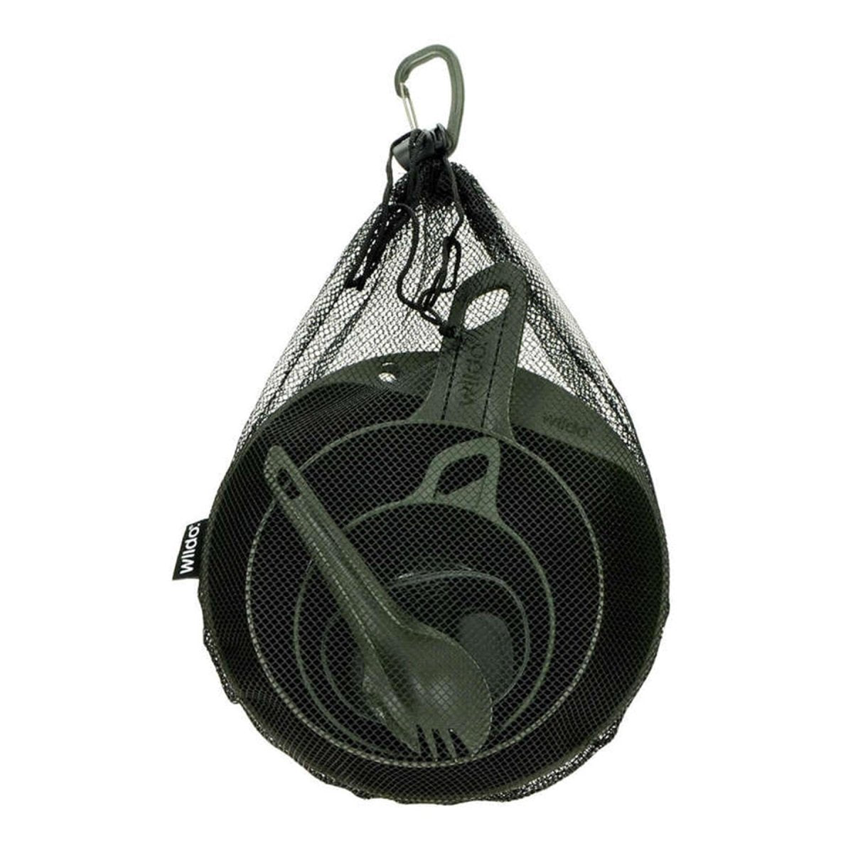 Wildo Explorer Kit Camping Tableware Set BPA-fria lätta utomhusredskap