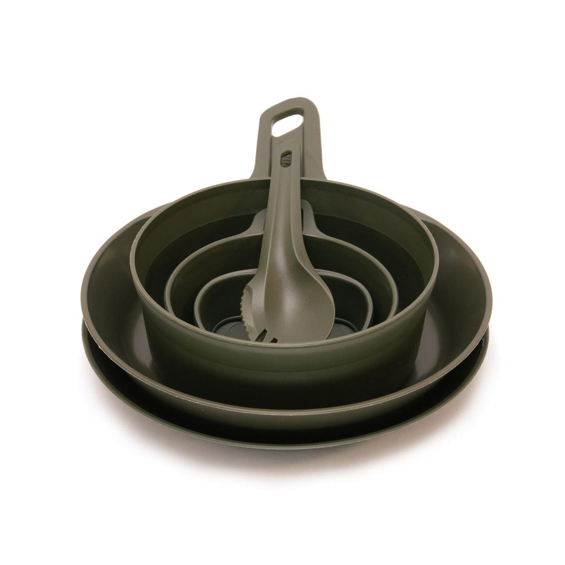 Wildo Explorer Kit Camping Tableware Set BPA-fria lätta utomhusredskap