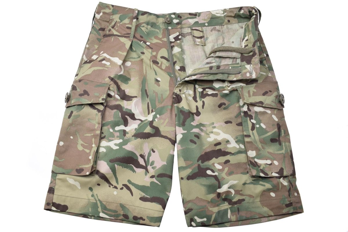 Äkta brittiska arméns militära strid mtp camo shorts militär fråga ny