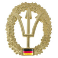 Äkta tyska armébasker Insignia Badge Cockade Combat Swimmers Marines Forces
