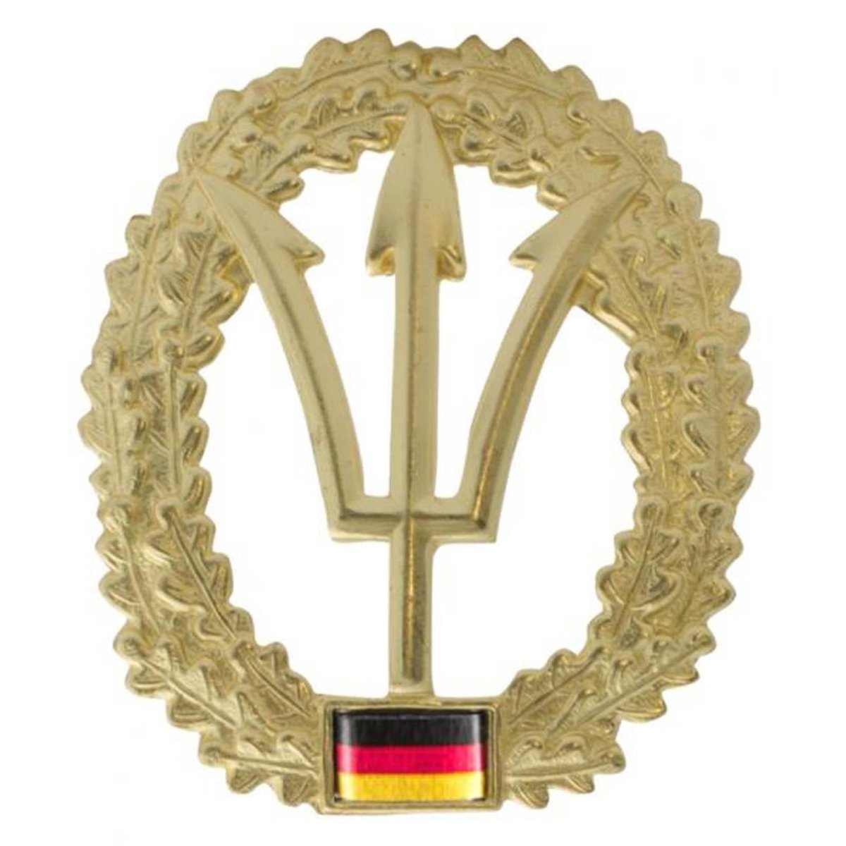 Äkta tyska armébasker Insignia Badge Cockade Combat Swimmers Marines Forces