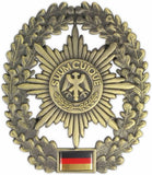Äkta tyska armébasker Insignia Badge Cockade Military Police FeldJagageTruppe