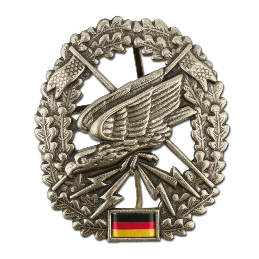 Äkta tyska armébasker Insignia Badge Cockade Special Reconnaissance Troops
