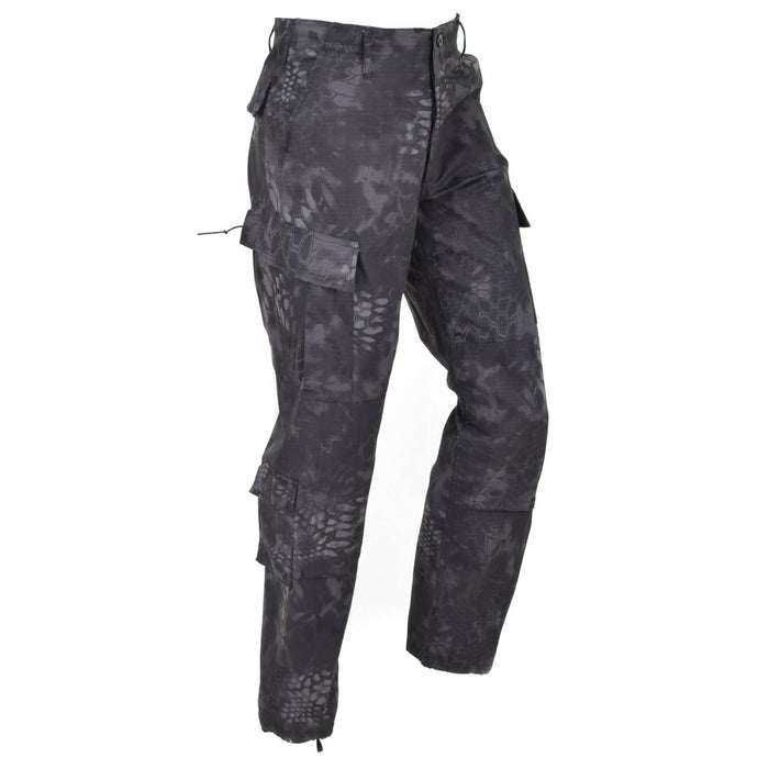 Mil-Tec Brand U.S. Military mandra night acu ripstop byxor arméstil bekväma och funktionella cargobyxor