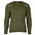 Original British Army Pullover Commando Green Olive Sweater Wool Men Jumper