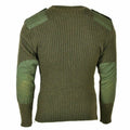 Original British Army Pullover Commando Green Olive Sweater Wool Men Jumper